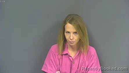 Mugshot of Ashley Elizabeth Ward booked in DeSoto County, Mississippi on October 24, 2026
