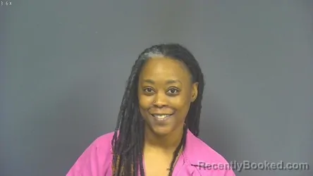 Mugshot of April Shirea Wesley booked in DeSoto County, Mississippi on August 29, 2026