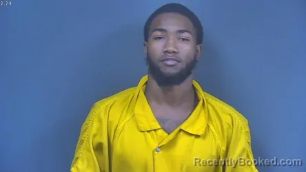 Mugshot of Braylon Dashaad Holmes booked in DeSoto County, Mississippi on August 21, 2026