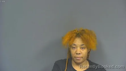 Mugshot of Carneisha Michelle Morgan booked in DeSoto County, Mississippi on August 2, 2026