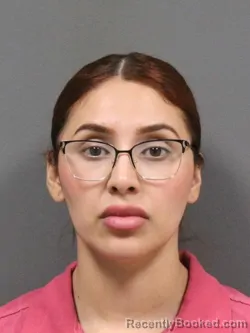 Mugshot of Esmeralda Rubi Sifuentes Lacson booked in DeSoto County, Mississippi on June 26, 2026