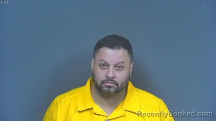 Mugshot of Faustion Martinez booked in DeSoto County, Mississippi on August 2, 2026