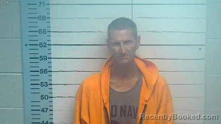 Mugshot of GORDON TRACY CHRESTMAN booked in DeSoto County, Mississippi on April 20, 2026