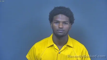 Mugshot of Gabiel Jamarkus Evans booked in DeSoto County, Mississippi on August 7, 2026