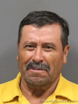 Mugshot of Gabino Vega Gonzalez booked in DeSoto County, Mississippi on September 15, 2026