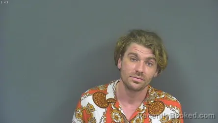 Mugshot of Gunnar Elias Sansom booked in DeSoto County, Mississippi on August 12, 2026