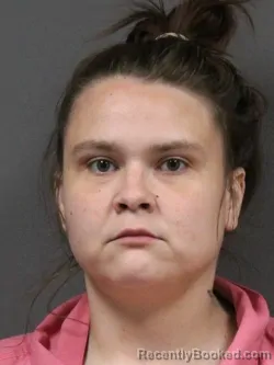 Mugshot of Halee Marie Bortell booked in DeSoto County, Mississippi on August 3, 2026