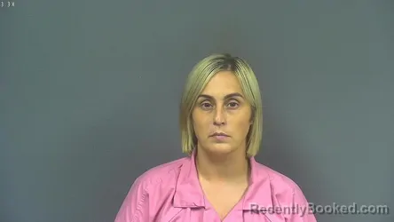 Mugshot of Hannah Cheree Henley booked in DeSoto County, Mississippi on August 9, 2026