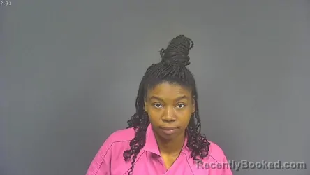 Mugshot of JARNESIA AMBERNIQUE FAIRLEY booked in DeSoto County, Mississippi on April 29, 2026