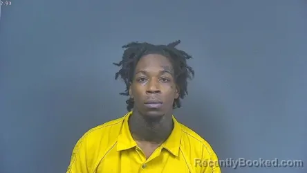Mugshot of JACAVION LASHUN JOHNSON booked in DeSoto County, Mississippi on May 11, 2026