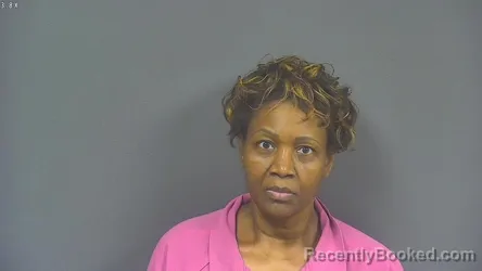 Mugshot of JUANITA DENISE JACKSON booked in DeSoto County, Mississippi on March 22, 2026