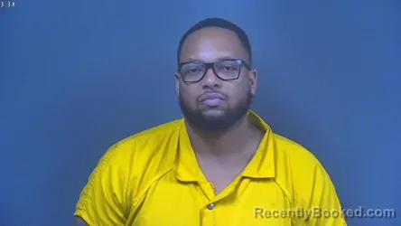 Mugshot of Justin Kelley Rochon booked in DeSoto County, Mississippi on August 9, 2026