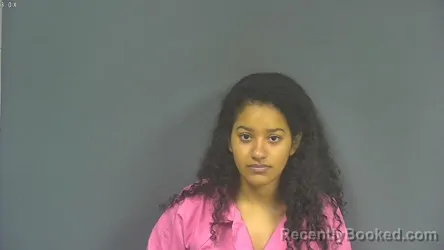 Mugshot of JALAILA MARIE SHARHAN booked in DeSoto County, Mississippi on March 30, 2026