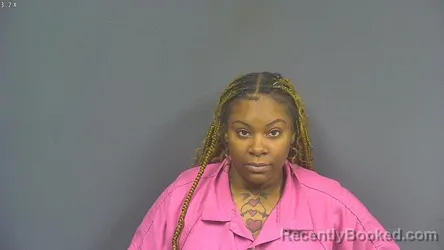Mugshot of Jasmine Keyunsha Wade booked in DeSoto County, Mississippi on August 21, 2026