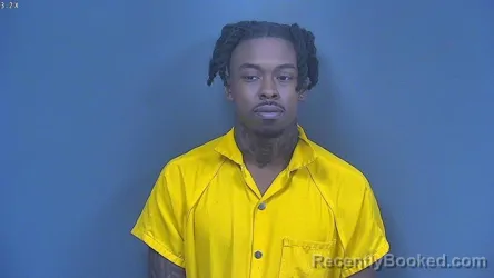 Mugshot of Kobe Keshun Anderson booked in DeSoto County, Mississippi on August 21, 2026