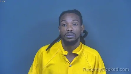 Mugshot of Kristopher Dshun Ballentine booked in DeSoto County, Mississippi on August 11, 2026