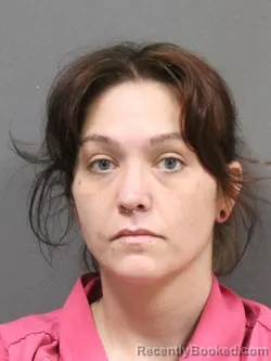 Mugshot of Kaylee Denise Holloway booked in DeSoto County, Mississippi on August 10, 2026