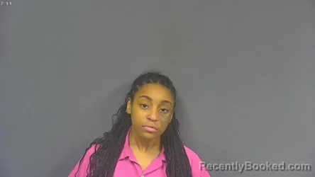 Mugshot of KARMA BREUNA ALEXIA JONES booked in DeSoto County, Mississippi on May 6, 2026