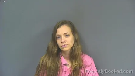 Mugshot of Karlee Jane Lutts booked in DeSoto County, Mississippi on August 9, 2026