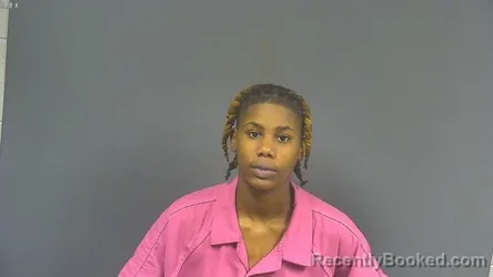 Mugshot of Karlesia Katrice Shorty booked in DeSoto County, Mississippi on July 25, 2026