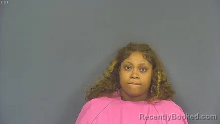 Mugshot of LEILA ALECIA HAGGAN booked in DeSoto County, Mississippi on April 19, 2026