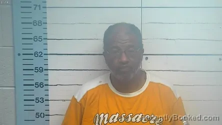 Mugshot of Larry Curtis Merritt Hunter booked in DeSoto County, Mississippi on September 27, 2026