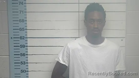 Mugshot of Lezavious Dejon Newton booked in DeSoto County, Mississippi on June 5, 2026