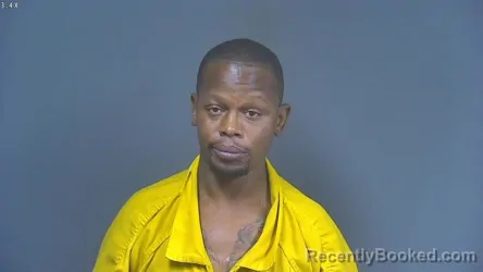 Mugshot of Marcus Rushard Hubbard booked in DeSoto County, Mississippi on August 4, 2026