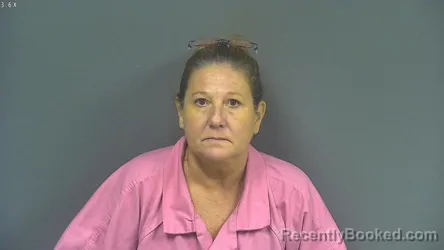 Mugshot of Martha Kreger booked in DeSoto County, Mississippi on August 28, 2026