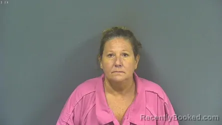 Mugshot of Martha Faye Kreger booked in DeSoto County, Mississippi on August 7, 2026