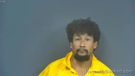 Mugshot of Manuel Sandia Robles-Padill booked in DeSoto County, Mississippi on August 2, 2026