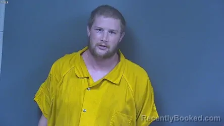 Mugshot of Nicholas Edward Brown booked in DeSoto County, Mississippi on July 26, 2026