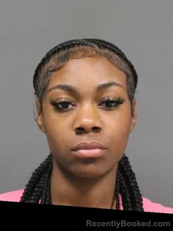 Mugshot of Paris Aniya Adams booked in DeSoto County, Mississippi on September 20, 2026