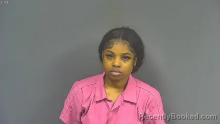 Mugshot of PEIGHTON RIHANNA MAREA SPANN booked in DeSoto County, Mississippi on May 3, 2026