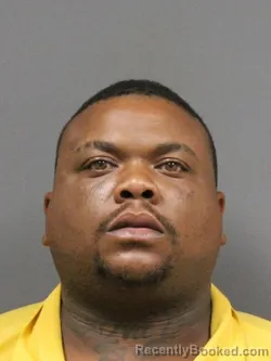 Mugshot of Quoderick Lavell Harris booked in DeSoto County, Mississippi on August 9, 2026