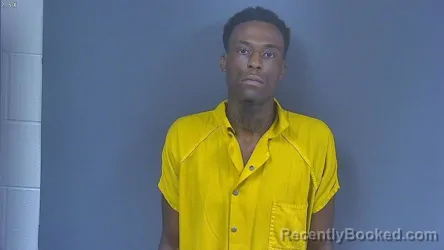 Mugshot of Raylon Shaquille Harvey booked in DeSoto County, Mississippi on September 1, 2026