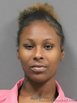Mugshot of Renishia Antwonete Sanders booked in DeSoto County, Mississippi on September 25, 2026