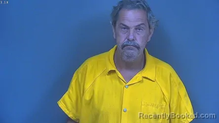 Mugshot of Ricky Lee Sanders booked in DeSoto County, Mississippi on July 30, 2026