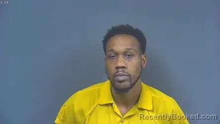 Mugshot of Shaquille Appleberry booked in DeSoto County, Mississippi on August 9, 2026