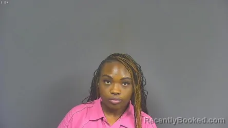 Mugshot of SHUNTERRIUS LAKISHA DOUGLAS booked in DeSoto County, Mississippi on May 30, 2026