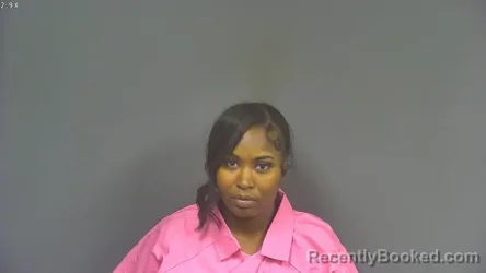 Mugshot of SHUNTIERA RENAE GREEN MUHAMMAD booked in DeSoto County, Mississippi on April 23, 2026