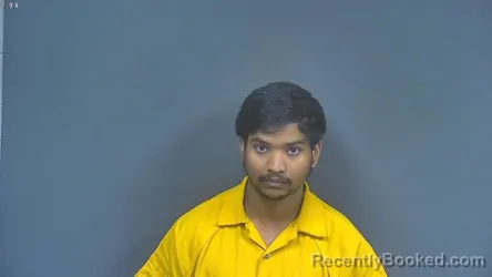 Mugshot of SAI NIKHIL PARDESH booked in DeSoto County, Mississippi on May 8, 2026