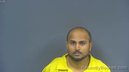 Mugshot of Sandipkumar M Patel booked in DeSoto County, Mississippi on August 10, 2026