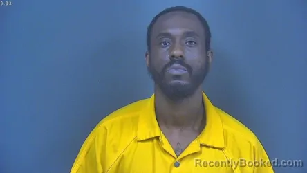 Mugshot of Tevin T Cotton booked in DeSoto County, Mississippi on August 6, 2026