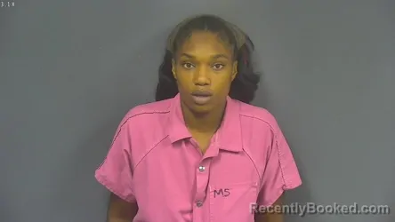 Mugshot of Trashunda Q Ivory booked in DeSoto County, Mississippi on July 30, 2026