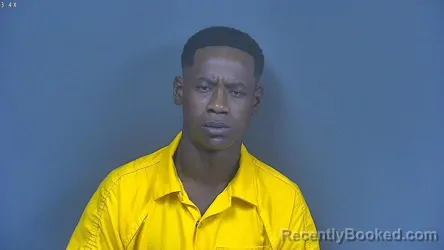 Mugshot of Triderek Amell Jones booked in DeSoto County, Mississippi on September 18, 2026