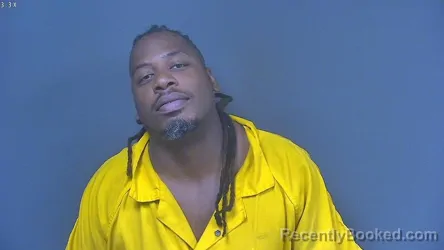 Mugshot of Travis Leon Moore booked in DeSoto County, Mississippi on August 8, 2026