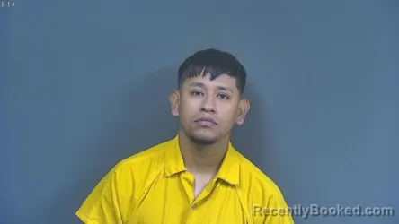 Mugshot of Uriel Ivan Puerta Ibarra booked in DeSoto County, Mississippi on August 1, 2026