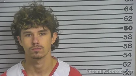 Mugshot of AARON THEODORE ANDERSON booked in Forrest County, Mississippi on May 26, 2026