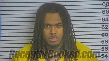 Booking photo from Forrest County, Mississippi
